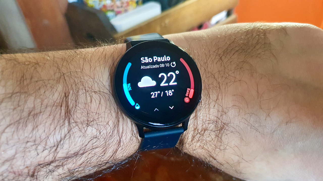 galaxy watch active cronometro